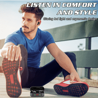 Безжични Слушалки Bluetooth 5. Слушалки Со Дигитален ЛЕД Дисплеј Случај За Полнење Стерео Мини Слушалки Во Слушалки За Уши Водоотпорен За Sony Xperia R