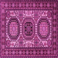 Ахгли Компанија Внатрешен Правоаголник Персиски Розова Традиционална Област Килими, 7 '10'