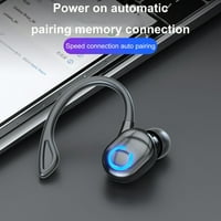 Џорџ Bluetooth Слушалки За Слушалки Безжичен Bluetooth 5. Ултралесни Деловни Слушалки Со Микрофон Погодни За Деловно Возење