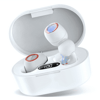 У Безжични Слушалки Bluetooth 5. Спорт Слушалки Премиум Квалитет На Звукот Кутија За Полнење Дигитални LED Дисплеј Слушалки