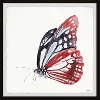 ПАРВЕЗ ТАЈ Голема црвена пеперутка Рамка за печатење во сликарство
