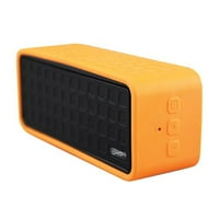 Суперсоничен преносен звучник Bluetooth, портокал