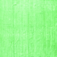 Ахгли Компанија Внатрешен Правоаголник Цврсти Зелени Модерни Килими, 5'7'