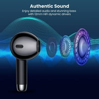 Безжични Слушалки За Слушалки OnePlus N N Bluetooth Во Уво Со Куќиште За Полнење, Слушалки Без Раце Со Микрофон, Hi - Fi Стерео
